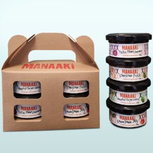 Manaaki Gift box 4 x 60g